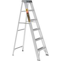 Escabeau, 6', Aluminium, Capacit&eacute; 225 lb, Type 2 Helyx Safety & Industrial Supplies