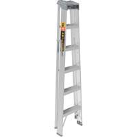 Escabeau, 6', Aluminium, Capacit&eacute; 225 lb, Type 2 Helyx Safety & Industrial Supplies