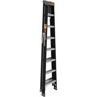 Escabeau avec plateau &agrave; peinture, 8', Fibre de verre, Capacit&eacute; 250 lb, Type 1 Helyx Safety & Industrial Supplies