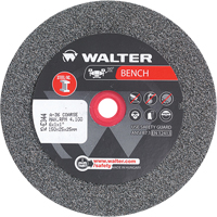 Bench Grinding Wheels, 6" x 1", 1" Arbor, 1 Helyx Safety & Industrial Supplies