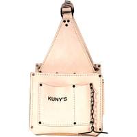 Electrical & Maintenance Tool Pouches, Leather, 17 Pockets, Beige Helyx Safety & Industrial Supplies