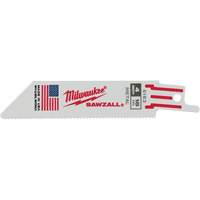 Lame de scie alternative Sawzall, Bim&eacute;tal, 18 Dents par pouce, 4" lo x 3/4" la Helyx Safety & Industrial Supplies