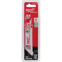 Lames de scie alternative Sawzall, Bim&eacute;tal, 24 Dents par pouce, 4" lo x 3/4" la Helyx Safety & Industrial Supplies