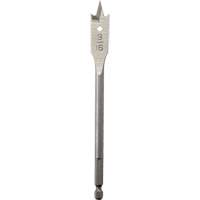 M&egrave;che plate, Diam&egrave;tre de 9/16", Tige 1/4" hex, Longeur de 6" Helyx Safety & Industrial Supplies