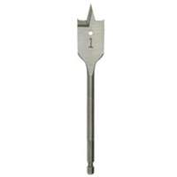 M&egrave;che plate, Diam&egrave;tre de 1-1/8", Tige 1/4" hex, Longeur de 6" Helyx Safety & Industrial Supplies