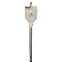 M&egrave;che plate, Diam&egrave;tre de 1-1/4", Tige 1/4" hex, Longeur de 6" Helyx Safety & Industrial Supplies