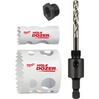 Trousse de scie-cloche Hole Dozer pour verrou de porte, 4 morceaux Helyx Safety & Industrial Supplies