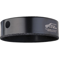 Scie-cloche pour &eacute;clairage encastr&eacute;, 4-3/8", Profondeur de la coupe 1", Carbure Helyx Safety & Industrial Supplies