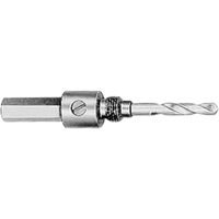 Arbres avec forets-guides pour scies-cloches, 1-3/16", 3/8" Tige Helyx Safety & Industrial Supplies