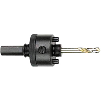 Arbres avec forets-guides pour scies-cloches, 1-1/4" et plus, 7/16" Tige Helyx Safety & Industrial Supplies