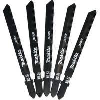 Lame de scie sauteuse, Acier rapide, Tige en T, 3-1/2" lo, 24 dents par pouce Helyx Safety & Industrial Supplies