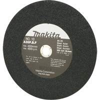 Meule abrasive pour scies &agrave; tronçonner et meuleuses dangle, 12" x 7/64", Arbre de 1", 4500 Tr/min Helyx Safety & Industrial Supplies