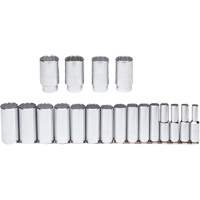 Jeu de douilles, 19 Mcx, Prise de 1/2", Profond Helyx Safety & Industrial Supplies