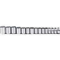 Jeu de douilles, 15 Mcx, Prise de 1/2" Helyx Safety & Industrial Supplies