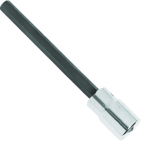 Extra-Long Bit Socket, Hex, 1/4" x 4-5/8" L, 1/2" Square Drive Drive Helyx Safety & Industrial Supplies