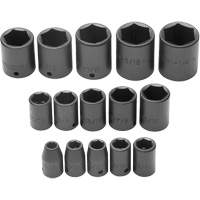Jeu de douilles, 6 Mcx, Chocs, Prise de 1/2" Helyx Safety & Industrial Supplies