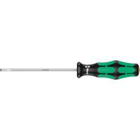 Slotted Screwdriver, 3.5 mm Tip, Round, 7-1/8" L, Plastic Handle Helyx Safety & Industrial Supplies
