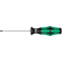 Slotted Screwdriver, 1/8" Tip, Round, 6-5/16" L, Plastic Handle Helyx Safety & Industrial Supplies