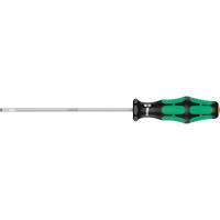 Slotted Screwdriver, 3.5 mm Tip, Round, 8-1/8" L, Plastic Handle Helyx Safety & Industrial Supplies