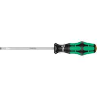 Slotted Screwdriver, 5.5 mm Tip, Round, 8-25/32" L, Plastic Handle Helyx Safety & Industrial Supplies