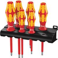 Jeu de tournevis isol&eacute;s, 1000 V, 6 M Helyx Safety & Industrial Supplies