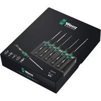 Micro Series Screwdriver Set with Rack, 6 Pcs. Helyx Safety & Industrial Supplies