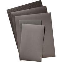 Feuille de papier abrasif, 9" x 11", Grain 320, Carbure de silicium Helyx Safety & Industrial Supplies