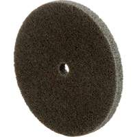 Standard Abrasives Unitized Wheel, 3" x 1/4", 1/4" Arbor, Fine Grit, Aluminum Oxide Helyx Safety & Industrial Supplies