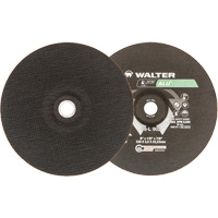 Depressed Centre Grinding Wheels - Aluminium Type 27, 9" x 1/8", 7/8" Arbor, Type 27 Helyx Safety & Industrial Supplies