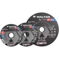 HP XX Grinding Wheel, 4-1/2" x 1/4", 7/8" Arbor, Type 27S Helyx Safety & Industrial Supplies