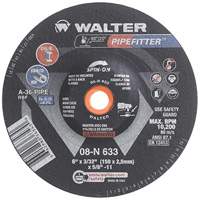 PIPEFITTER Grinding Wheel, 6" x 3/32", Aluminum Oxide, Type 27 Helyx Safety & Industrial Supplies