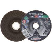 FLEXCUT Grinding Wheel, 5", 36 Grit, Aluminum Oxide, 7/8", 12200 RPM, Type 29 Helyx Safety & Industrial Supplies