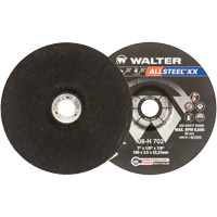 ALLSTEEL XX Depressed Centre Grinding Wheels, 7" x 1/8", 7/8" Arbor, Type 27 Helyx Safety & Industrial Supplies