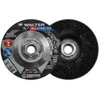 HP XX Grinding Wheel, 4-1/2" x 1/4", 5/8"-11 Arbor, Aluminum Oxide, Type 27 Helyx Safety & Industrial Supplies