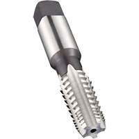 Taraud machine &agrave; denture altern&eacute;e pour tuyau, 1"-11,5, 5 cannelures, 115 mm lo, Conique, Acier rapide Helyx Safety & Industrial Supplies