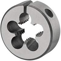 Round Adjustable Die, 10-24 Thread, High Speed Steel Helyx Safety & Industrial Supplies