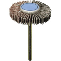 M&egrave;che de ponçage &agrave; roue &agrave; lamelles 3/16" - grain 120 Helyx Safety & Industrial Supplies