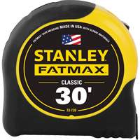 Ruban &agrave; mesurer classique FatMax, 1-1/4" x 30', Marques de goujon Imp&eacute;rial Helyx Safety & Industrial Supplies