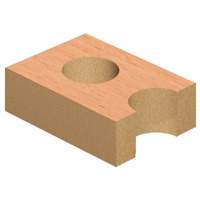 Forets pour trou de passage &agrave; pointes au carbure, Diam&egrave;tre de 2/5" Helyx Safety & Industrial Supplies