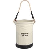 Heavy-Duty Buckets, 11" L x 11" W x 16" H, Canvas, Beige Helyx Safety & Industrial Supplies