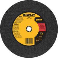 General Purpose Metal Cutting Chop Saw Wheel, 14" x 7/64", 1" Arbor, Type 1, Aluminum Oxide, 4300 RPM Helyx Safety & Industrial Supplies