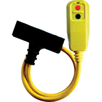 Cordons &agrave; trois prises avec disjoncteur de fuite &agrave; la terre, 120 V, 15 A, Cordon de 2' Helyx Safety & Industrial Supplies