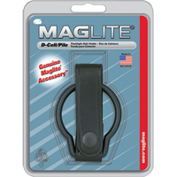 Belt Clip for D-Cell Flashlights, Flashlight Holder, Leather, 1 Pockets Helyx Safety & Industrial Supplies