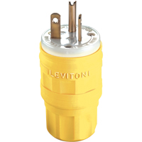 Pris &agrave; lames droites &eacute;tanche Wetguard, Plastique, 20 A, 125 V Helyx Safety & Industrial Supplies