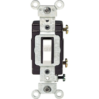 Commutateur &agrave; bascule unipolaire de calibre commercial Helyx Safety & Industrial Supplies
