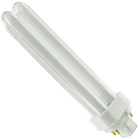 Ampoules fluorescentes compactes, T4, 26 W, 3500 K, Base G24Q-3, 12 000 h Helyx Safety & Industrial Supplies