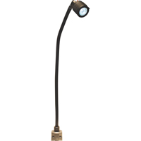 Lampe &agrave; col-de-cygne &agrave; flux &eacute;lev&eacute; de la s&eacute;rie LS, 5 W, DEL, Col 20", Noir Helyx Safety & Industrial Supplies