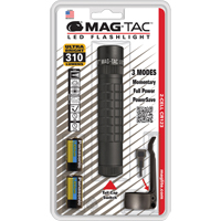 Mag-Tac Tactical Flashlights, LED, 310 Lumens, CR123 Batteries Helyx Safety & Industrial Supplies