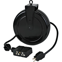 Cord Reel - Industrial, 20', SJTOW, 12/3/3-Dec Gauge, 15 A Helyx Safety & Industrial Supplies