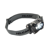 Lampe frontale 2760, DEL, 204 lumens, 2 hres de fonctionnement, piles AAA Helyx Safety & Industrial Supplies